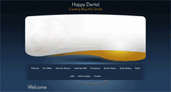 Desktop Screenshot of happydentallv.com